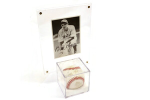 BILL ROGELL - Hand-Signed Autographed MLB Baseball & Photograph - DETROIT TIGERS