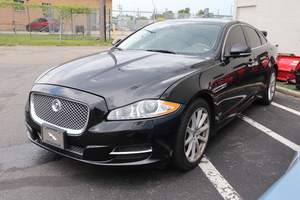 2013 Jaguar XJ 3.0L V6 Sedan - 90K Miles - Needs Windshield & Coolant Repair