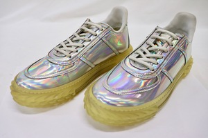Giuseppe Zanotti Iridescent Leather Sneakers - Women’s EU 35.5 / US 5.5