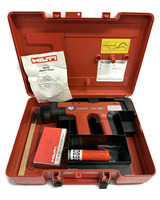 HILTI DX 451 - Powder Actuated Fastening Nail Gun Tool w/Case & Extras