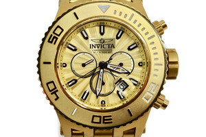 INVICTA - SUBAQUA Model #23935 Men's Stainless Steel 52mm Chronograph Watch