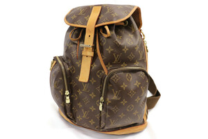 LOUIS VUITTON - Monogram BOSPHORE Canvas & Leather Backpack