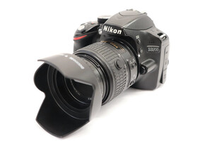 NIKON D3200 - 24MP Digital SLR Camera w/18-55mm Lens + Extras