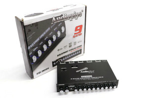 Audiopipe EQ-909X - 9-Band Graphic Equalizer - Car Audio - In Open Box