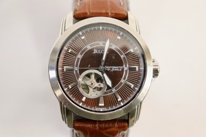 BULOVA - C860929 Automatic Mechanical Stainless Steel & Leather 42mm Watch