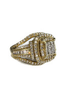 10K Yellow Gold Diamond Ring - 1.5 CTW - 5.40g