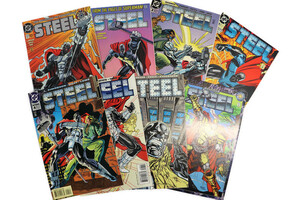 STEEL DC Comics 8 Issue Lot #0-4, 8, 10 + Annual #1 (1994) VF Reader Set