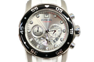 INVICTA - PRO DIVER Model #20290 Men's Stainless Steel 47mm Chronograph Watch