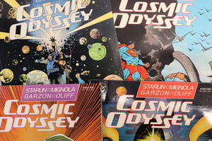 COSMIC ODYSSEY - DC Comics - Complete Mini-Series - 4 Book Lot - VF