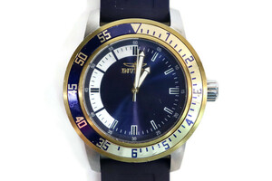 INVICTA 12847 Men's Specialty - Quartz Watch - Stainless Steel w/Silicone Band