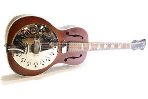 RECORDING KING RPH-R2-E-BRB - Resonator Acoustic / Electric Guitar - Dirty 30's 