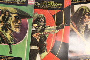GREEN ARROW: Longbow Hunters - 3 Book Complete Mini Series - DC Comics 1987 VF