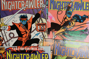 KNIGHTCRAWLER - Marvel Comics 4 Book Complete 1985 Mini-Series - VF Copper Age