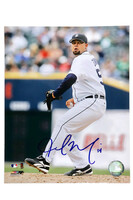 Joel Zumaya Autographed 8x10 Photo Detroit Tigers MLB Licensed Signed 54 VG