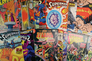 SUPERMAN / LEGION of SUPER-HEROES / TEEN TITANS - DC Comics -18 Book Mixed Lot