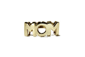 MOM Ladies Ring - 10K Yellow Gold - 4.70g