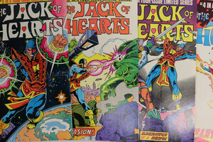 The JACK of HEARTS - Marvel Comics #1 - 4 Complete Limited Series - 1984