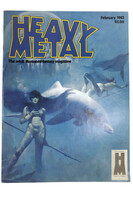 Heavy Metal Magazine - February 1983 - Vol. VI No. 11 - VG