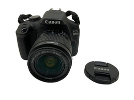 Canon EOS 2000D 24.1MP DSLR Camera + 18-55mm Lens + 8GB Accessory