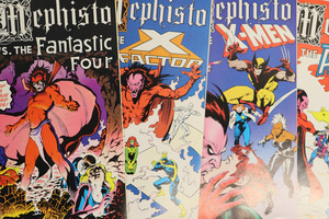 MEPHISTO vs.. - Marvel Comics Complete 4 Book Limited Series Lot - 1-4 1987 - VF