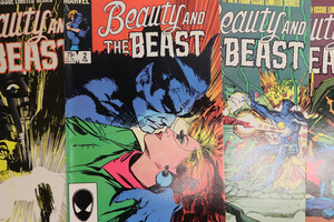 BEAUTY and the BEAST - Marvel Comics Complete 4 Book Limited Series - 1-4 1984