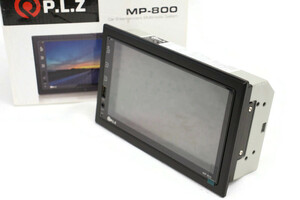 P.L.Z. MP-800 - Double-DIN Car Entertainment Multimedia System - NEW In Open Box
