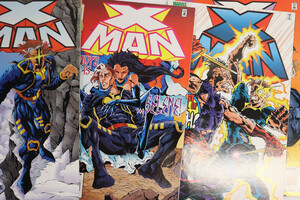 X-MAN - Marvel Comics 1995 5-Book Lot - Issues: 5, 7, 8, 9, 13 - VF-NM