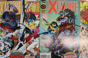 X-CALIBRE - Marvel Comics 4 Book 1995 Mini-Series - Age of Apocalypse #1 - 4 
