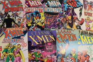 X-MEN - Marvel Comics 11 Book Assorted Lot - 1984 - 1989 - VG - VF 