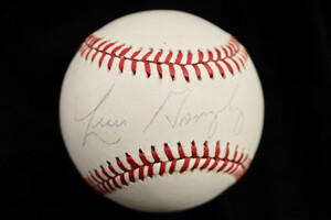 LUIS GONZALEZ - Hand-Signed Autographed MLB Baseball - Arizona Diamondbacks