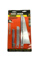 Black & Decker 74-598 - Navigator Blade 3 Piece Combo Pack - New In Package