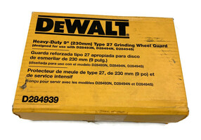 DeWalt D284939 Heavy Duty 9in Type 27 Grinding Wheel Guard in Box
