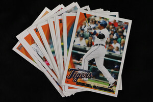 DETROIT TIGERS - TOPPS 2010 17 Card Factory Set - Complete 