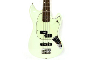 FENDER - 2018 MIM PJ Olympic White MUSTANG Bass w/Gig Bag 