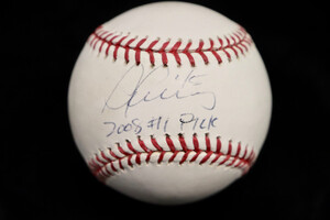 RYAN PERRY- Signed & Inscribed Autographed MLB Baseball - Detroit Tigers - COA