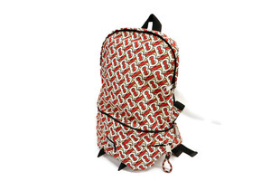 BURBERRY - Kids Convertible Monogram Nylon Belt Bag / Backpack