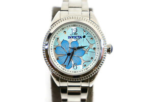 INVICTA - WILDFLOWER (37140) Ladies Stainless Steel 35mm Floral Graphic Watch