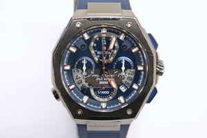 BULOVA - PRECISIONIST 98B357 Men's SS / Silicone 45mm Chronograph Watch