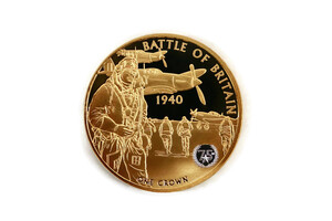 Battle of Britain / Queen Elizabeth 1940 - 2016 Commemorative Coin