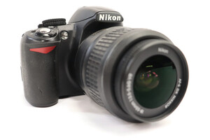 NIKON - D3100 14MP DSLR Camera w/NIKON 18-55mm Lens + Bag / 2x Battery / Charger