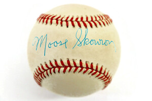 WILLIAM "MOOSE" SKOWRON - Hand-Signed Autographed MLB Baseball- New York Yankees