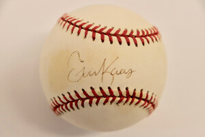 ERIC KARROS - Hand-Signed Autographed MLB Baseball - LOS ANGELES DODGERS