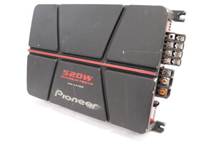 PIONEER - GM-A4704 4-Channel Car Audio Amplifier - 520 Watts Peak 