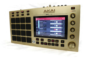 AKAI - MPC LIVE Standalone Sampler / Sequencer / Drum Machine - Gold Edition