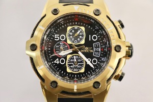 INVICTA - BOLT Model #25468 Men's Steel / Polyurethane 51.5mm Chronograph Watch