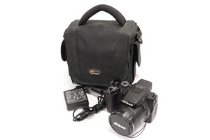 NIKON - CoolPix P100 10MP Point & Shoot Digital Camera w/Battery & Charger + Bag