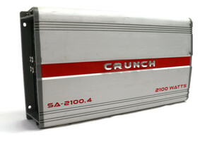 CRUNCH - SA-2100.4 4-Channel Car Audio Amplifier - 2100 Watts Peak