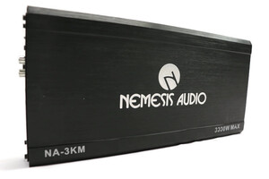 NEMESIS AUDIO - NA-3KM Monoblock Car Stereo AUDIO AMPLIFIER - 3000 W Max Power 