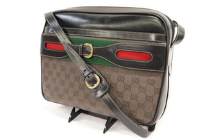 GUCCI -  Ophedia Canvas & Leather Messenger Shoulder Bag w/Dust Bag