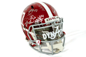 ALABAMA CRIMSON TIDE 23 Player-Signed Autographed Football Helmet NCAA - JSA COA